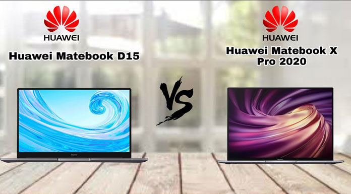 MateBook X Pro et HUAWEI MateBook D15