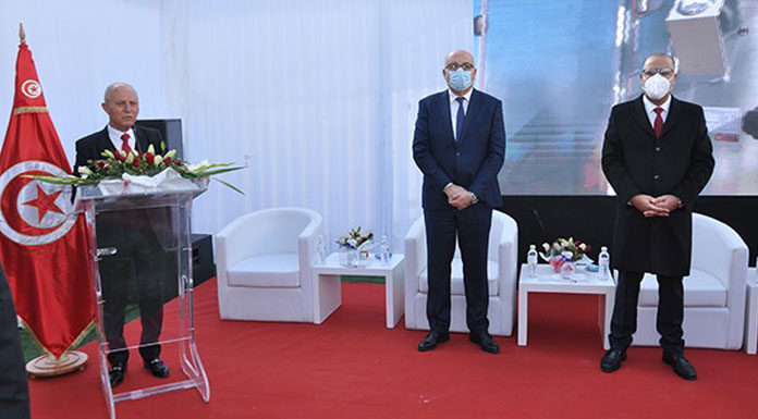 Ridha Charffedine lors de l'innauguration du servie des soins de l'hopital de Sousse Ridha Charffedine lors de l'innauguration du servie des soins de l'hopital de Sousse