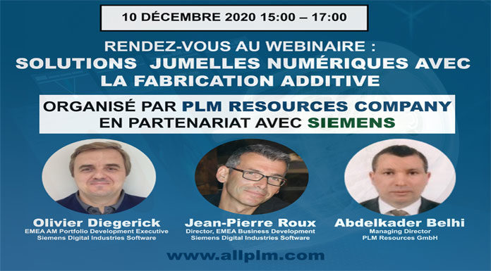 Webinaire PLM RESOURCES COMPANY et SIEMENS Webinaire PLM RESOURCES COMPANY et SIEMENS