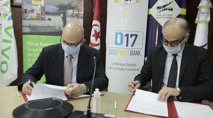 partenariat entre la Poste Tunisienne et Vivo Energy Tunisie