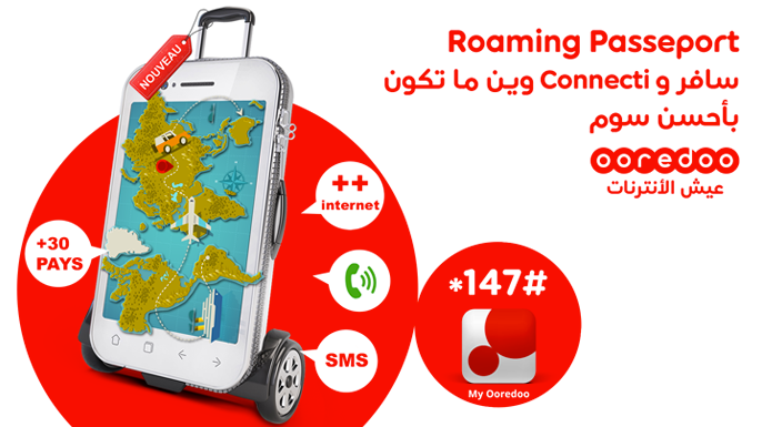 Ooredoo Forfaits Roaming Passeport