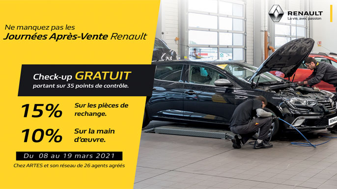 ARTES Journées Après-vente Renault ARTES Journées Après-vente Renault