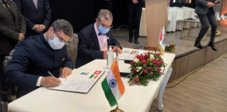Ambassade de l'Inde signe un protocole d'accord Municipalité de Raoued