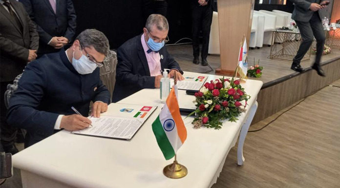 Ambassade de l'Inde signe un protocole d'accord Municipalité de Raoued