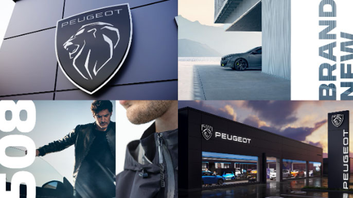 Peugeot nouvelle identité visuelle