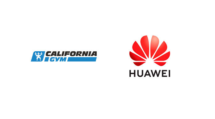 Huawei et California Gym Huawei et California Gym
