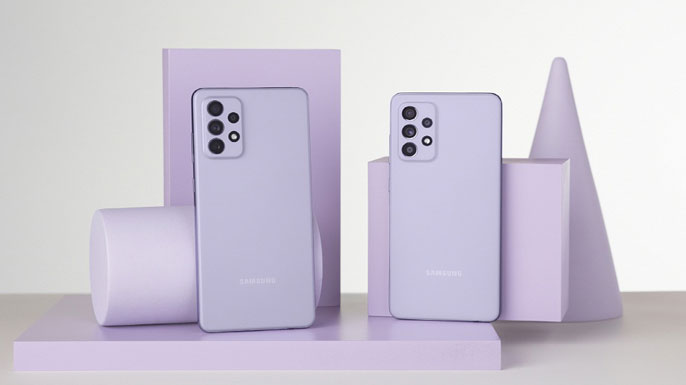 Samsung Galaxy A52 et A72 Samsung Galaxy A52 et A72