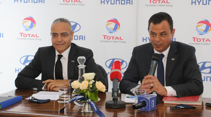 Total Tunisie et Hyundai