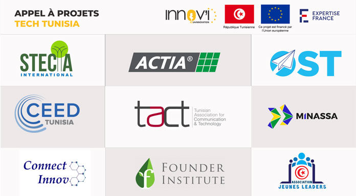 Résultats appel à projets Innov'i EU4Innovation Tech Tunisia Résultats appel à projets Innov'i EU4Innovation Tech Tunisia