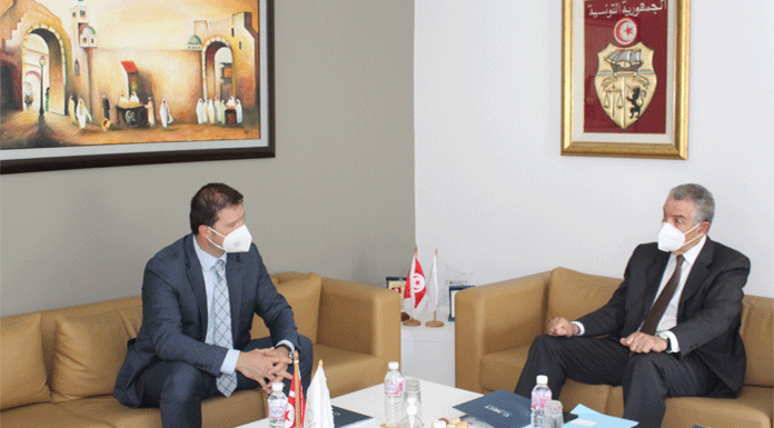 M.-Tarak-Cherif-reçoit-Son-Excellence-M.-Jan-Vyčítal,-Ambassadeur-de-la-République-tchèque-en-Tunisie