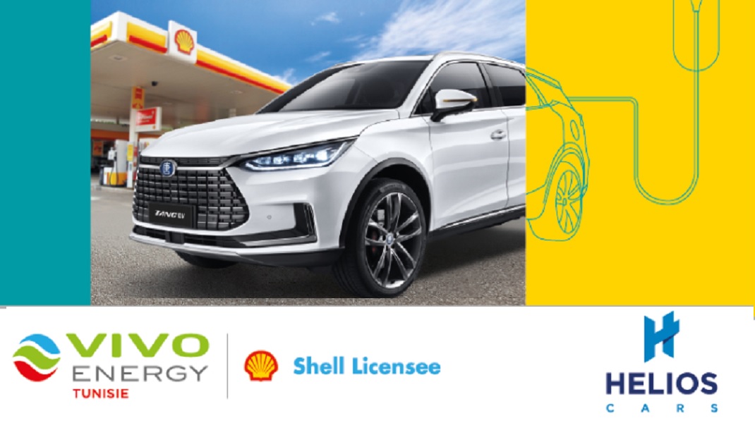 Helios Shell Vivo Energy et Helios Cars lancent la première borne de recharge ...