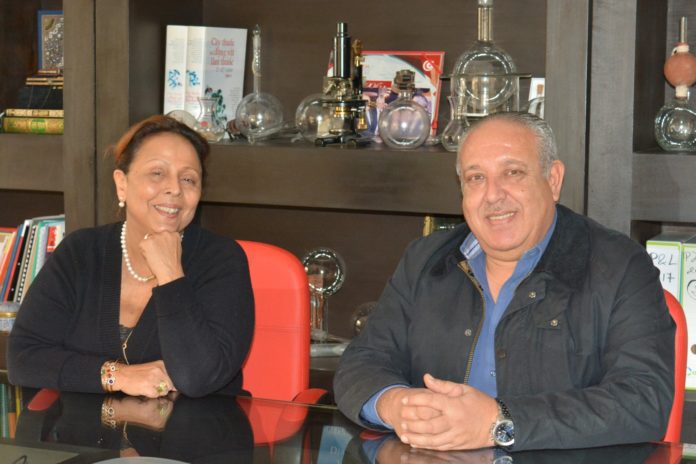 El Hedda Alya, General Manager d’Opalia Recordati ; Dr Hatem El Sayadi, Country Sales & Marketing – Export