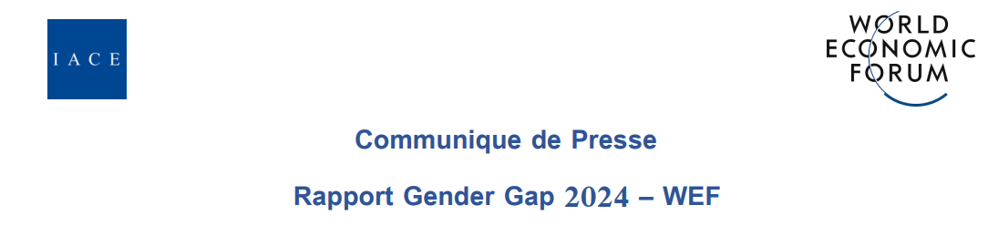 Global Gender Gap Report 2024 - Entreprises Magazine