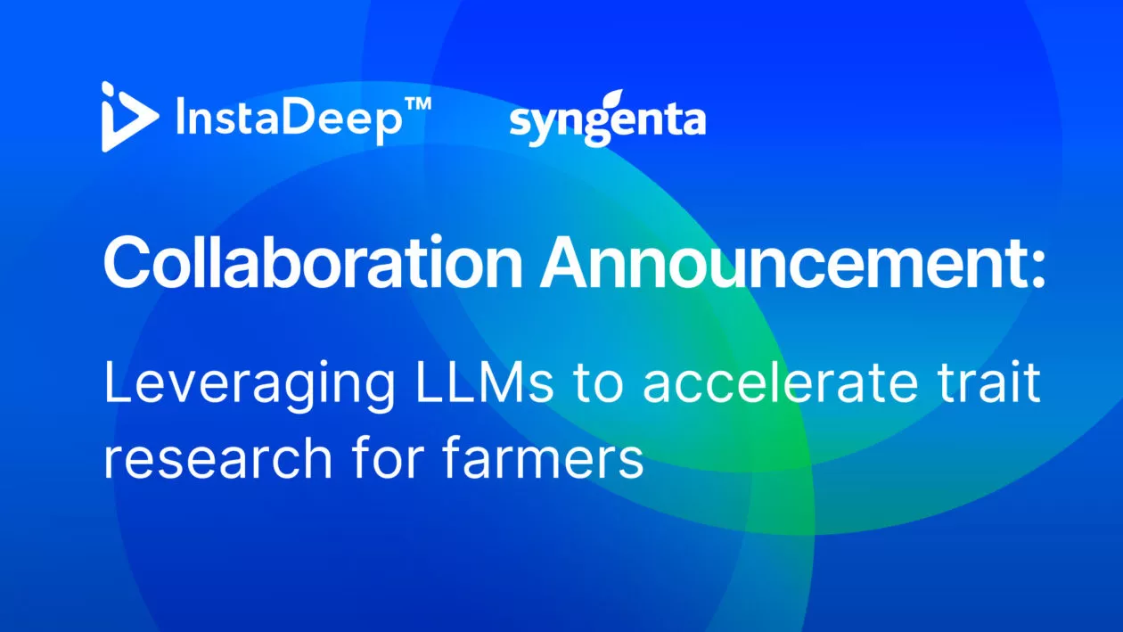 L’IA au service de l’agriculture : InstaDeep et Syngenta en première ligne