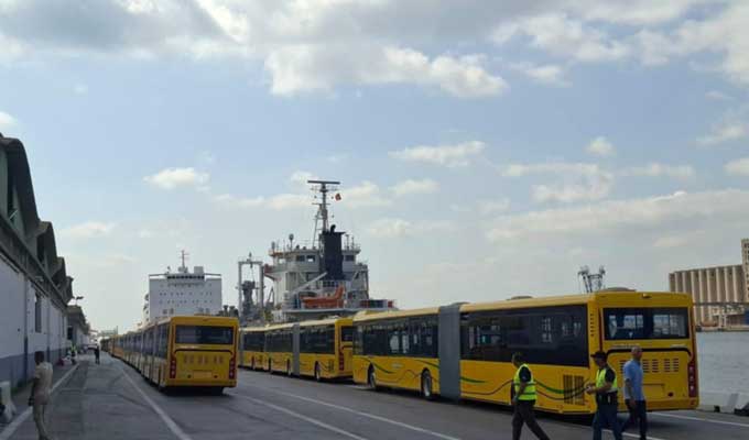 tunisie chine bus