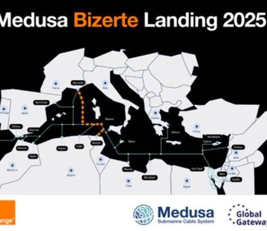 Orange Tunisie accueille le nouveau câble sous-marin MEDUSA : une avancée stratégique pour la connectivité de la Tunisie et de la Méditerranée