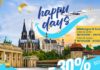 Les Happy Days de nouvelair : 30 % de réduction vers l’Allemagne et la Suisse