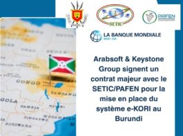 Arabsoft-Keystone Group et la Banque Mondiale modernisent la collecte des taxes au Burundi
