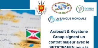 Arabsoft-Keystone Group et la Banque Mondiale modernisent la collecte des taxes au Burundi
