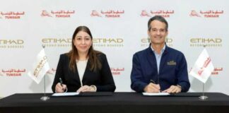 Tunisair conclut un accord avec Etihad Airways pour promouvoir le tourisme entre la Tunisie et les Émirats Arabes Unis