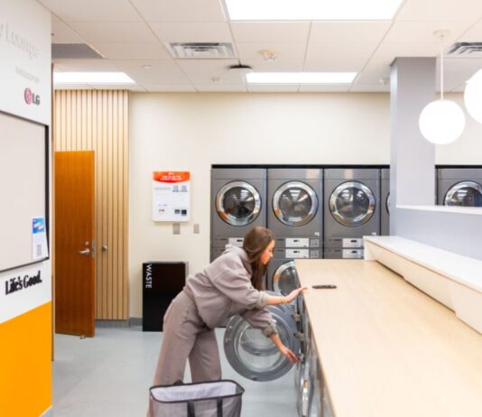 Le « Laundry Lounge » de LG Electronics