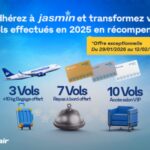 Nouvelair lance une offre exclusive dédiée à son programme de fidélité Jasmin