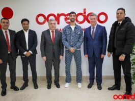 Ooredoo Tunisie Sponsor Officiel du Champion du monde Mohamed Khalil Jendoubi