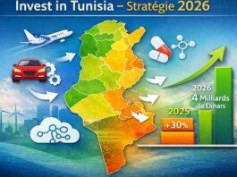 La Tunisie vise 4 milliards de dinars d’IDE en 2026