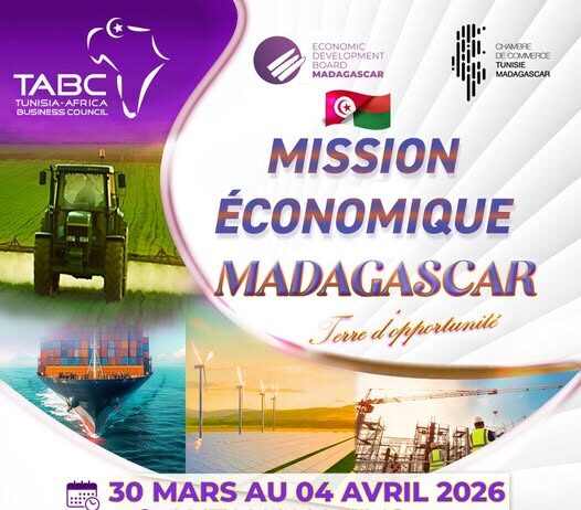 Tunisie-Madagascar : Le TABC et la CCTM lancent une offensive économique à Antananarivo
