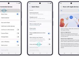 Samsung ajoute la compatibilité AirDrop à la fonction Quick Share de la série Galaxy S26