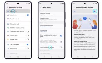Samsung ajoute la compatibilité AirDrop à la fonction Quick Share de la série Galaxy S26