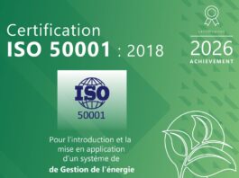 Recordati Tunisie obtient la certification ISO 50001