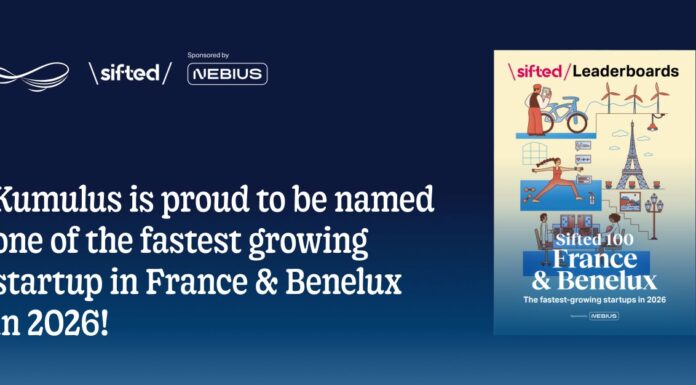 Kumulus Water dans le top 25 des startups à la croissance la plus rapide en France et au Benelux