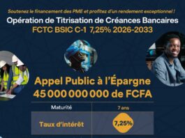 MAC African SGI pilote pour BSIC une première levée de 45 milliards de francs CFA par titrisation de créances bancaires