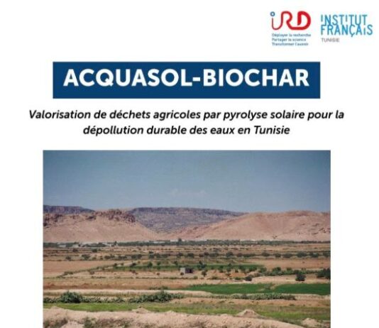 Tunisie : Acquasol-Biochar fait des déchets agricoles une solution à la pénurie d’eau