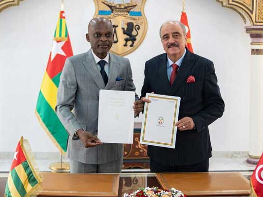 Tunisie-Togo : Un mémorandum pour structurer la coopération bilatérale 2026-2027