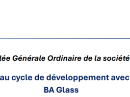SOTUVER ouvre un nouveau cycle de développement avec l’arrivée stratégique de BA Glass