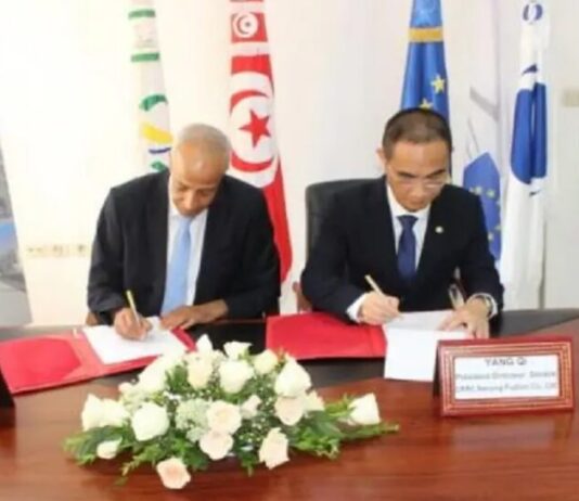 Tunisie : L’entreprise chinoise CRRC et la Transtu signent un accord de 75 millions d’euros