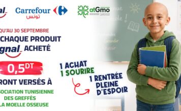 Signal et Carrefour Tunisie transforment chaque achat en un geste pour la rentrée