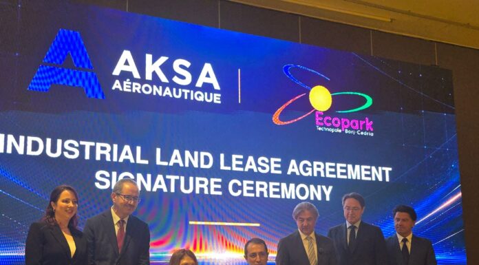 AKSA Aéronautique s’implante en Tunisie avec un investissement de près de 5 millions de dollars