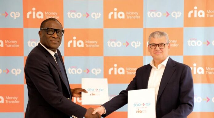 Enda Tao et Ria Money Transfer facilitent l’envoi d’argent vers la Tunisie pour la Diaspora
