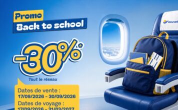 La promotion « BACK TO SCHOOL » de nouvelair est de retour !