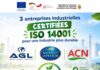 Tunisie : AGL, L’Epi d’Or et ACN certifiés ISO 14001 pour leur management environnemental