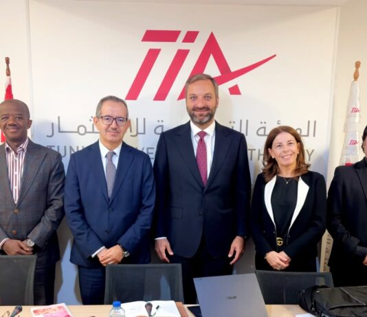 La TIA reçoit le nouveau chef du bureau de la BERD en Tunisie et fixent leurs priorités