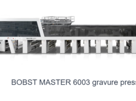BOBST présente la nouvelle machine d’héliogravure MASTER 6003, qui associe une alimentation en encre optimisée à une automatisation avancée